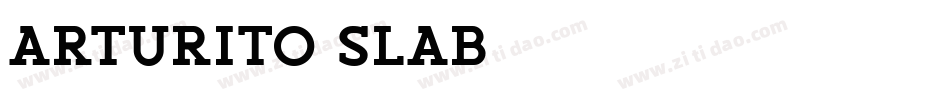 Arturito Slab字体转换